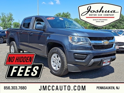 Used 2019 Chevrolet Colorado 4WD Crew Cab WT Longbed at Joshua Motor Company near Pennsauken, NJ