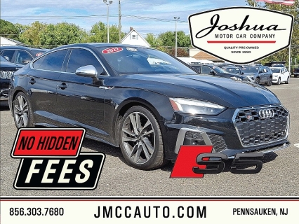 Used 2022 Audi S5 Sportback Premium Plus 3.0 TFSI quattro at Joshua Motor Company near Pennsauken, NJ