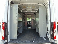 Used 2021 Ford Transit Cargo Van T-350 Med Rf 9500 GVWR RWD at Joshua Motor Company near Pennsauken, NJ