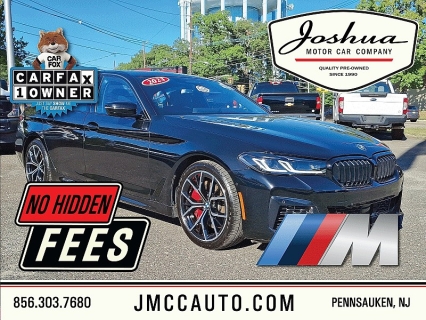 Used 2023 BMW 5 Series 540i xDrive Sedan at Joshua Motor Company near Pennsauken, NJ