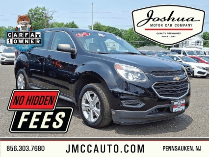 Used 2017 Chevrolet Equinox 4d SUV FWD LS at Joshua Motor Company near Pennsauken, NJ