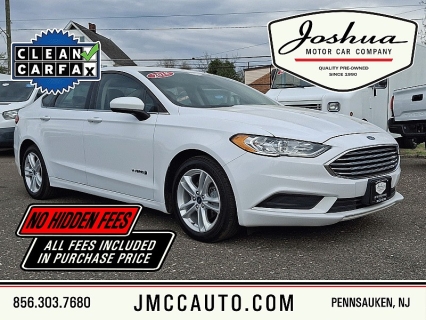 Used 2018 Ford Fusion Hybrid 4d Sedan S at Joshua Motor Company near Pennsauken, NJ