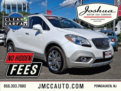 Used 2016 Buick Encore 4d SUV AWD Leather at Joshua Motor Company near Pennsauken, NJ