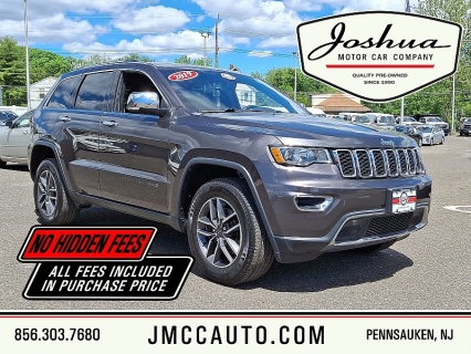Used 2019 Jeep Grand Cherokee 4d SUV 4WD Limited V6 at Joshua Motor Company near Pennsauken, NJ