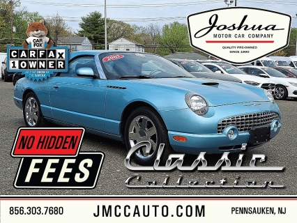 Used 2002 Ford Thunderbird 2d Convertible Premium w/Hard Top at Joshua Motor Company near Pennsauken, NJ