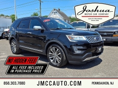  2017 Ford Explorer 4d SUV 4WD Platinum at Joshua Motor Company near Pennsauken&comma; NJ