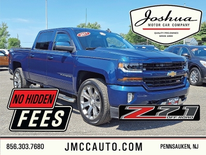 Used 2017 Chevrolet Silverado 1500 4WD Crew Cab LT Z71 at Joshua Motor Company near Pennsauken, NJ