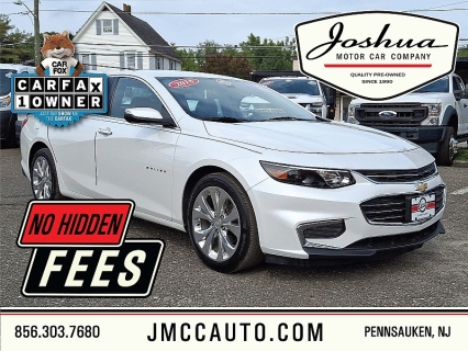 Used 2018 Chevrolet Malibu 4d Sedan Premier at Joshua Motor Company near Pennsauken, NJ