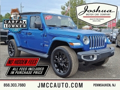  2021 Jeep Wrangler Unlimited 4xe Sahara 4x4 at Joshua Motor Company near Pennsauken, NJ