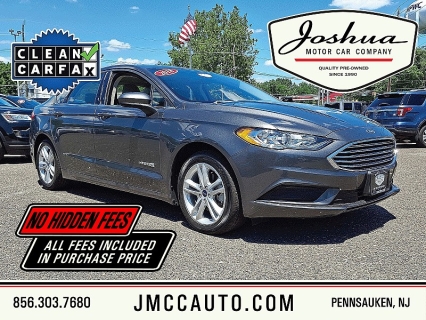 Used 2018 Ford Fusion Hybrid 4d Sedan S at Joshua Motor Company near Pennsauken, NJ