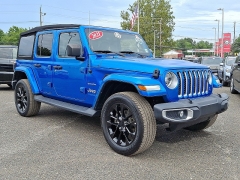 Used 2021 Jeep Wrangler Unlimited 4xe Sahara 4x4 at Joshua Motor Company near Pennsauken, NJ