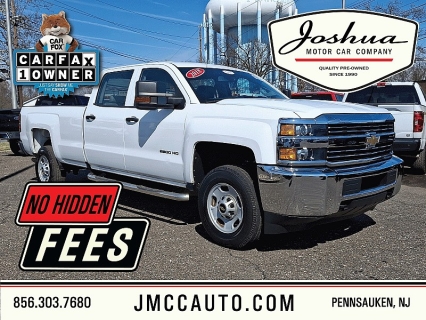 Used 2018 Chevrolet Silverado 2500 2WD Crew Cab Work Truck Longbed at Joshua Motor Company near Pennsauken, NJ