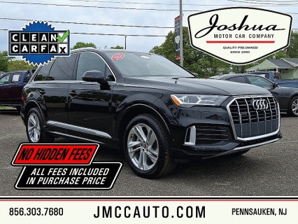 Used 2021 Audi Q7 Premium Plus 45 TFSI quattro at Joshua Motor Company near Pennsauken, NJ