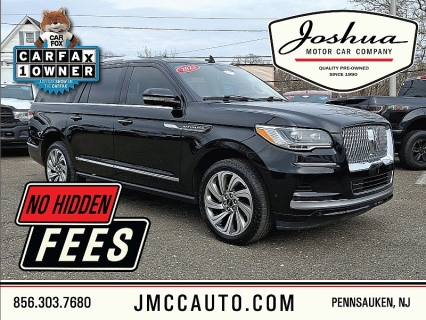 Used 2022 Lincoln Navigator L Reserve 4x4 at Joshua Motor Company near Pennsauken, NJ