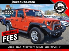 Used 2020 Jeep Wrangler Unlimited 4d SUV 4WD Sport S at Joshua Motor Company near Pennsauken, NJ