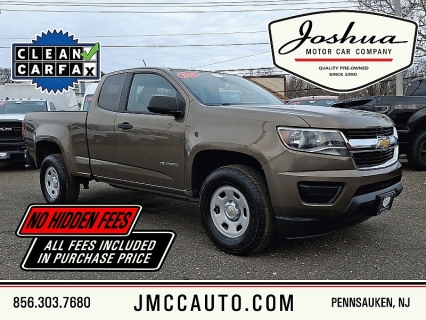 Used 2016 Chevrolet Colorado 2WD Ext Cab WT at Joshua Motor Company near Pennsauken, NJ