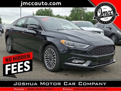 Used 2018 Ford Fusion 4d Sedan Titanium AWD at Joshua Motor Company near Pennsauken, NJ