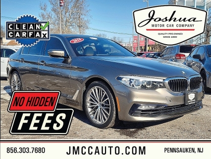 Used 2018 BMW 5 Series 530i xDrive Sedan at Joshua Motor Company near Pennsauken, NJ