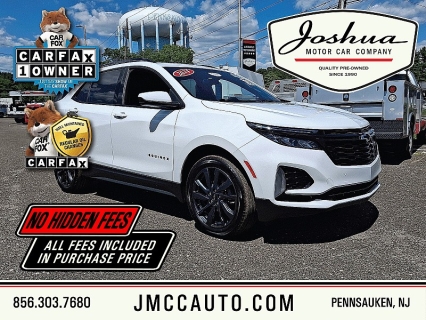 Used 2024 Chevrolet Equinox AWD 4dr RS at Joshua Motor Company near Pennsauken, NJ