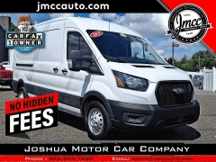 Used 2021 Ford Transit Cargo Van T-350 Med Rf 9500 GVWR RWD at Joshua Motor Company near Pennsauken, NJ