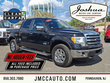 Used 2014 Ford F-150 4WD Supercrew Lariat 5 1/2 at Joshua Motor Company near Pennsauken, NJ