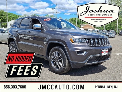 Used 2019 Jeep Grand Cherokee 4d SUV 4WD Limited V6 at Joshua Motor Company near Pennsauken, NJ