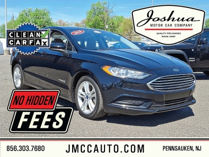 Used 2018 Ford Fusion Hybrid 4d Sedan S at Joshua Motor Company near Pennsauken, NJ