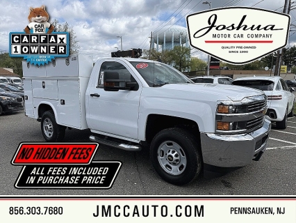 Used 2018 Chevrolet Silverado 2500 4WD Reg Cab Work Truck at Joshua Motor Company near Pennsauken, NJ