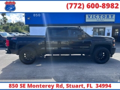 Used 2015  Chevrolet Silverado 1500 4WD Crew Cab 143.5" LT w/1LT at Victory Auto Store near Stuart, FL