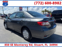 Used 2013  Toyota Corolla 4dr Sdn &lpar;Natl&rpar; at Victory Auto Store near Stuart&comma; FL
