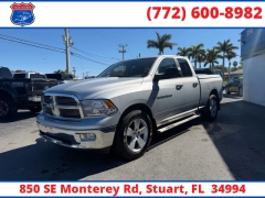 Used 2011  Ram 1500 4WD Quad Cab 140&period;5" Big Horn at Victory Auto Store near Stuart&comma; FL