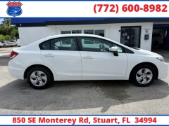 Used 2015  Honda Civic Sedan 4d LX CVT at Victory Auto Store near Stuart&comma; FL