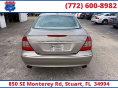Used 2008  Mercedes-Benz E-Class 4dr Sdn 3&period;5L RWD at Victory Auto Store near Stuart&comma; FL