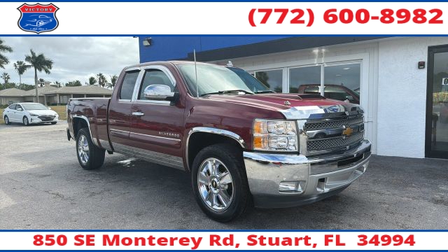 Used 2013  Chevrolet Silverado 1500 2WD Ext Cab 143&period;5" LT at Victory Auto Store near Stuart&comma; FL