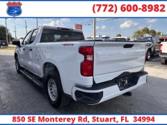 Used 2023  Chevrolet Silverado 1500 4WD Double Cab 147" Custom at Victory Auto Store near Stuart, FL
