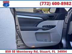 Used 2017  Toyota Highlander 4d SUV FWD LE at Victory Auto Store near Stuart&comma; FL