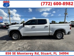 Used 2019  Chevrolet Silverado 1500 4WD Crew Cab 147" Work Truck at Victory Auto Store near Stuart&comma; FL