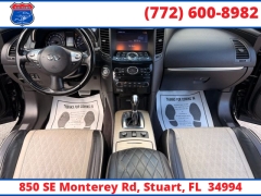 Used 2017  INFINITI QX70 4d SUV RWD at Victory Auto Store near Stuart&comma; FL