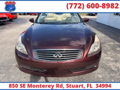Used 2010  INFINITI G37 Convertible 2dr Base at Victory Auto Store near Stuart&comma; FL