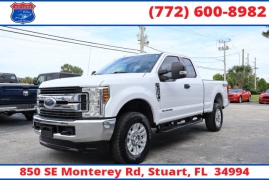 Used 2018  Ford Super Duty F-250 SRW 4WD SuperCab Box at Victory Auto Store near Stuart, FL