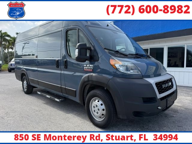 Used 2019  Ram ProMaster Cargo Van 3500 High Roof Ext Van 159" WB at Victory Auto Store near Stuart&comma; FL