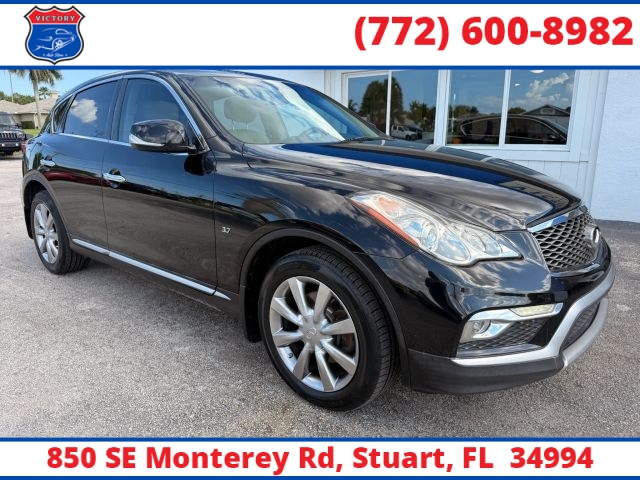 Used 2017  INFINITI QX50 4d SUV RWD at Victory Auto Store near Stuart&comma; FL