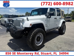 Used 2016  Jeep Wrangler Unlimited 4WD 4dr Sahara at Victory Auto Store near Stuart&comma; FL