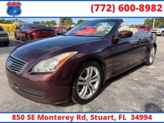 Used 2010  INFINITI G37 Convertible 2dr Base at Victory Auto Store near Stuart&comma; FL