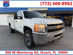 Used 2013  Chevrolet Silverado 2500 2WD Reg Cab Work Truck at Victory Auto Store near Stuart&comma; FL