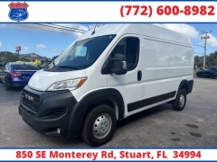 Used 2023  Ram ProMaster Cargo Van 1500 High Roof 136" WB at Victory Auto Store near Stuart&comma; FL