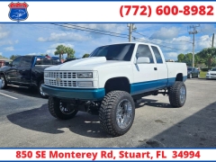Used 1993  Chevrolet K1500 Pickup 4WD Ext Cab Silverado Longbed at Victory Auto Store near Stuart, FL