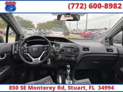 Used 2013  Honda Civic Sdn 4dr Auto EX-L at Victory Auto Store near Stuart&comma; FL