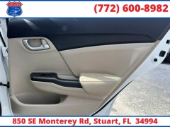 Used 2015  Honda Civic Sedan 4d LX CVT at Victory Auto Store near Stuart&comma; FL