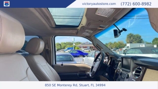 Used 2015 Ford Super Duty F-350 4WD Crew Cab Platinum DRW Longbed at Victory Auto Store near Stuart, FL